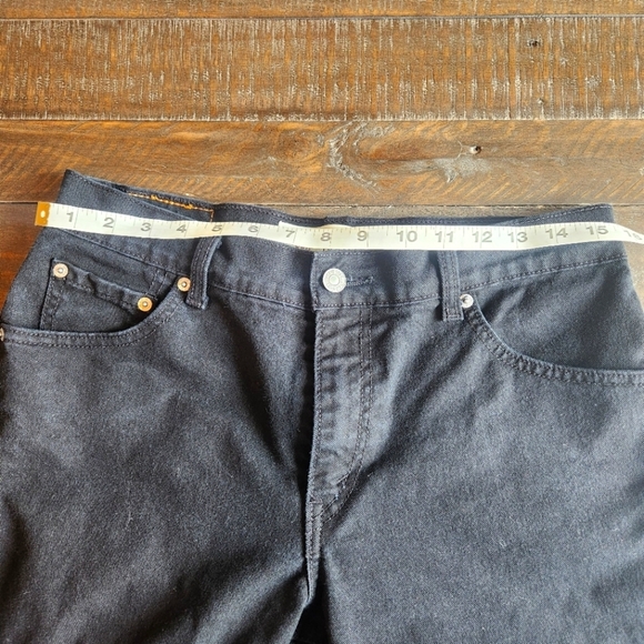 Levis Relaxed Bootcut Black Women's Jeans Size 10M - Picture 4 of 6